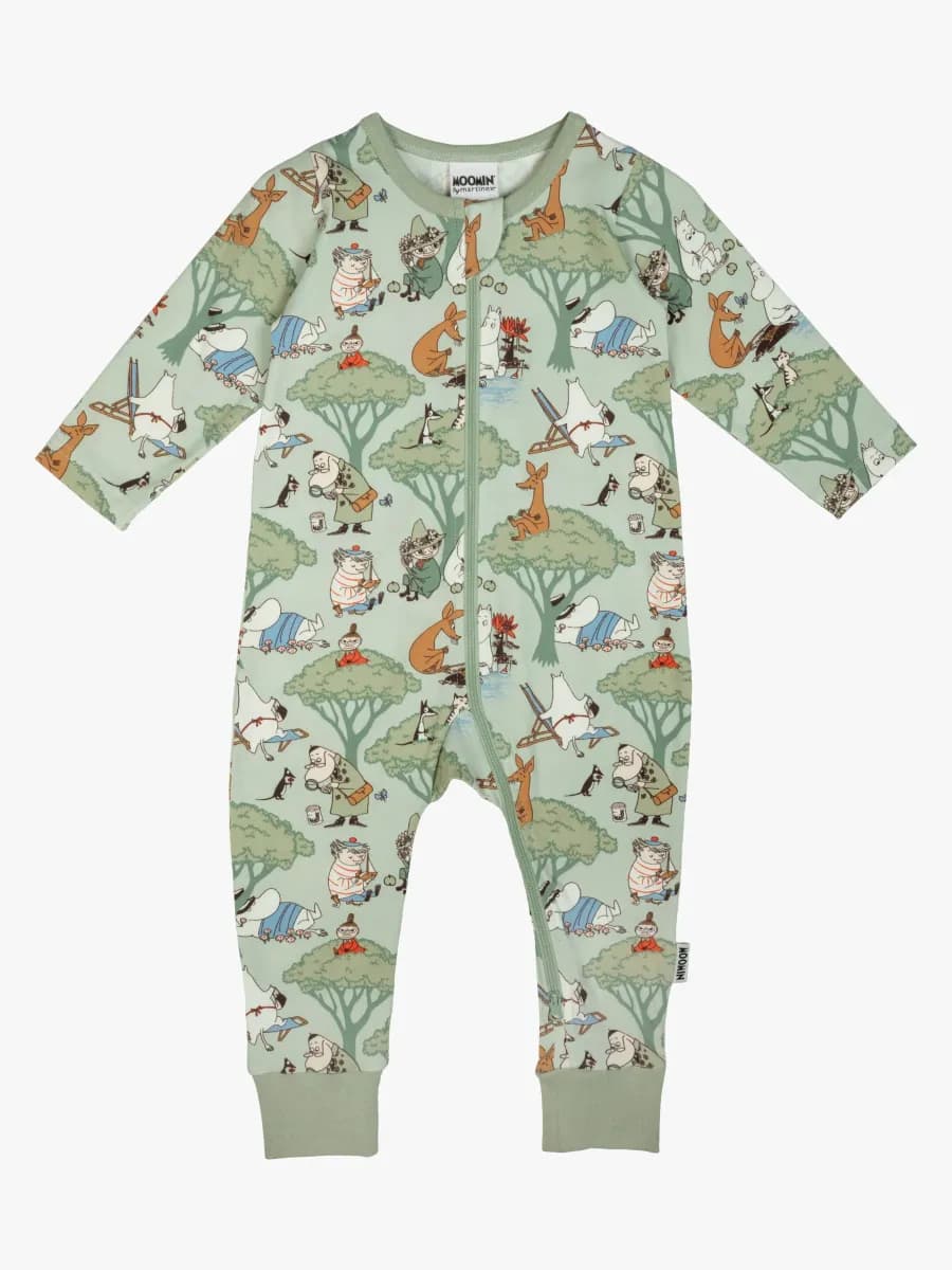 Mumin By Martinex Ledighet Pyjamas, Grön, 56