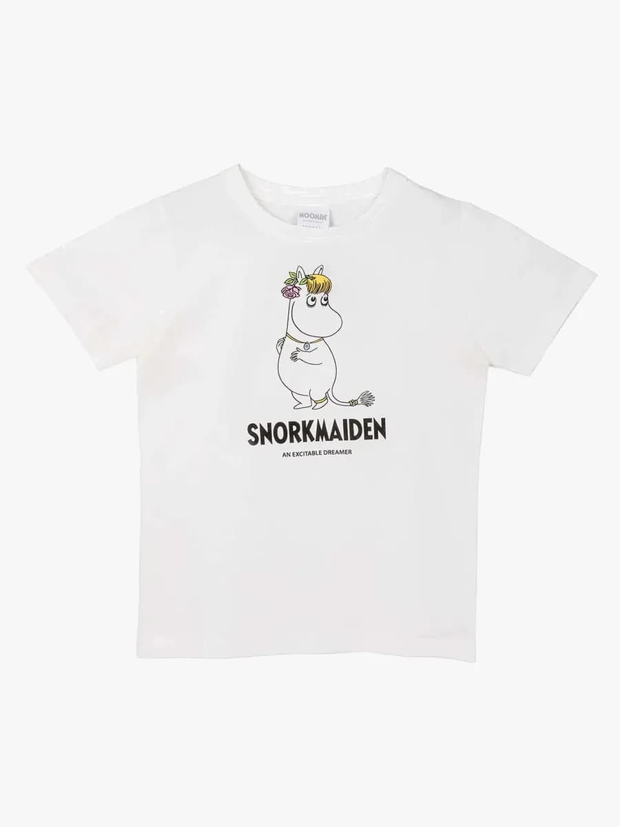 Mumin Karaktär Snorkfröken T-shirt, Vit, 146-152
