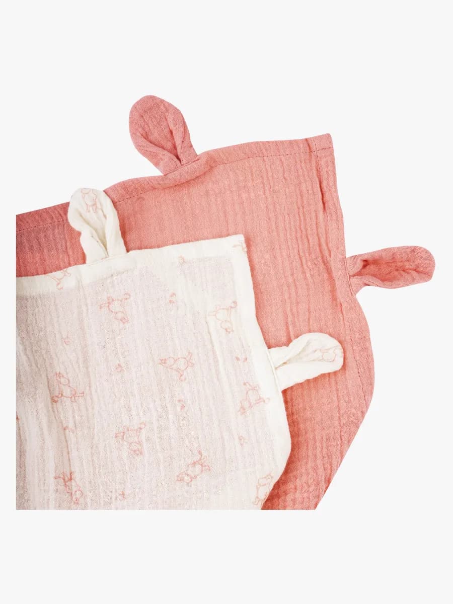 Mumin Muslinfiltar 2-pack, Pink