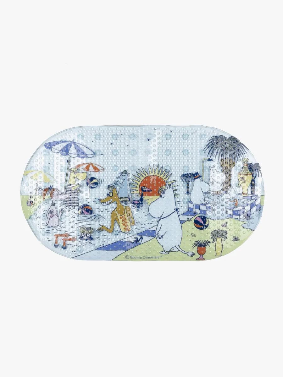 Mumin Riviera BadBarnmatta &  Termometer, Barnrum