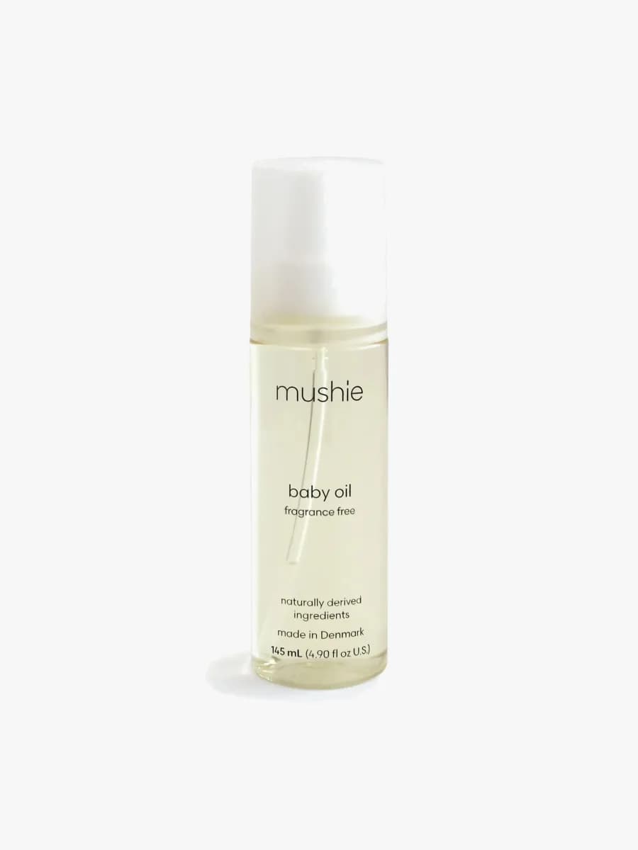 Mushie Baby Oil Fragrance Free 145 ml