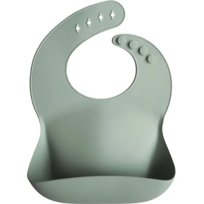 Mushie Haklapp Silikon (Cambridge Blue)