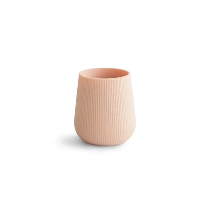 Mushie Nybörjarkopp Silikon (Blush)