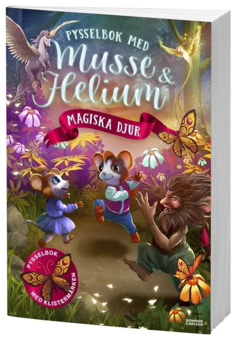 Musse & Helium Pysselbok med magiska djur