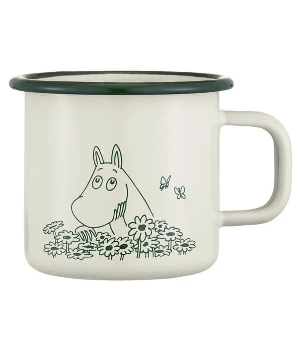 Muurla Mugg Emalj Mumin 3,7 dl (Summer Crush)