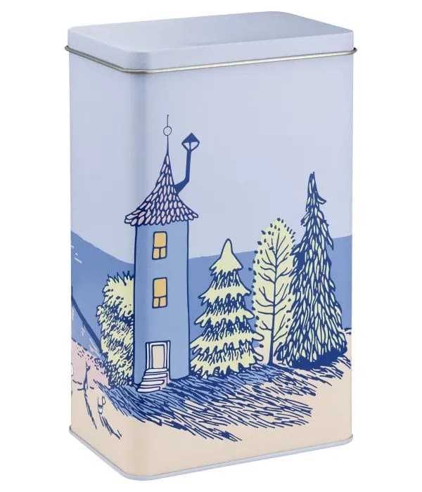 Muurla Plåtburk Hög Mumin (Sunset)