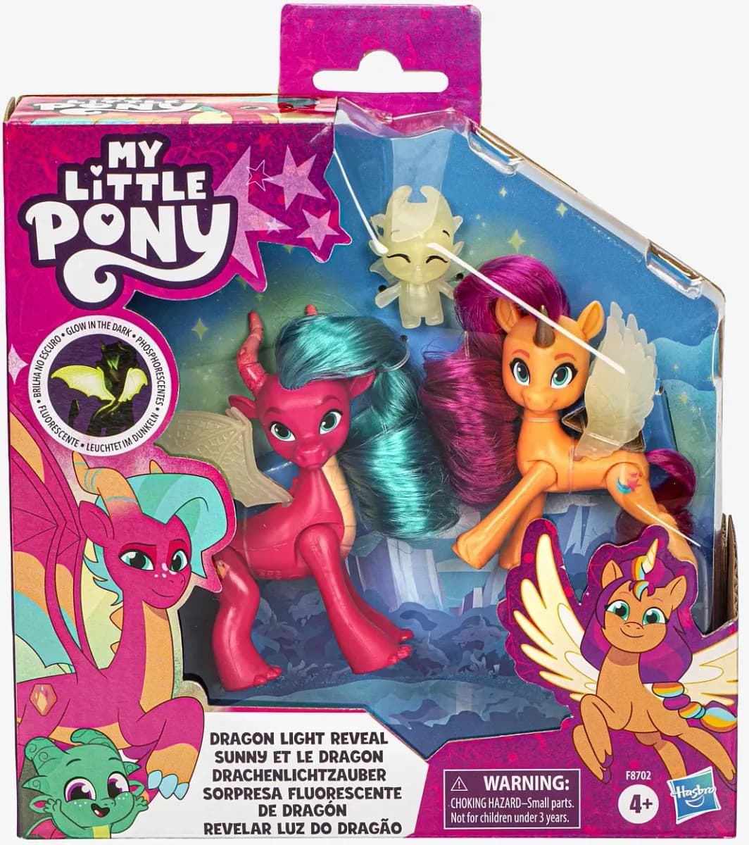 My Little Pony Dragon Light Reveal Figurset