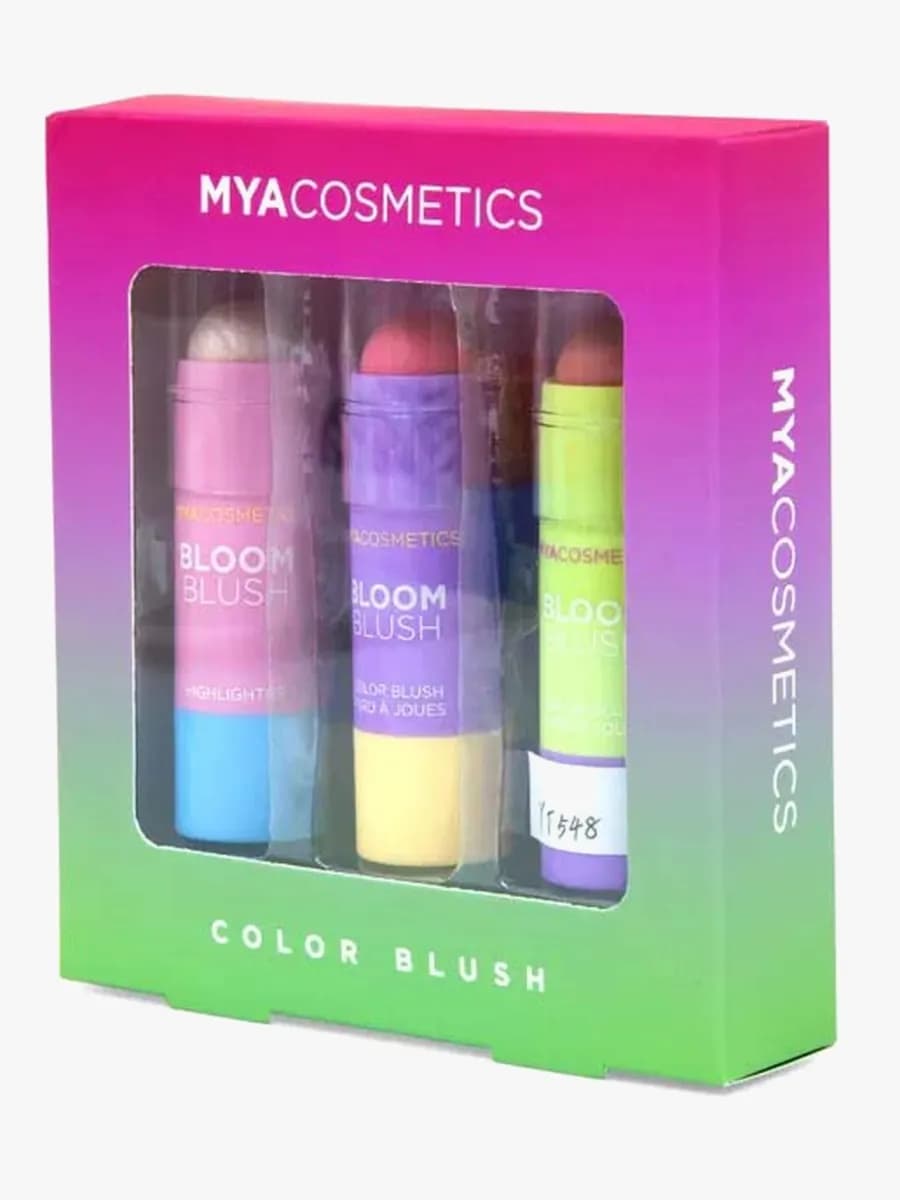 MYA Cosmetics Rouge &  Highlighter Sminkset