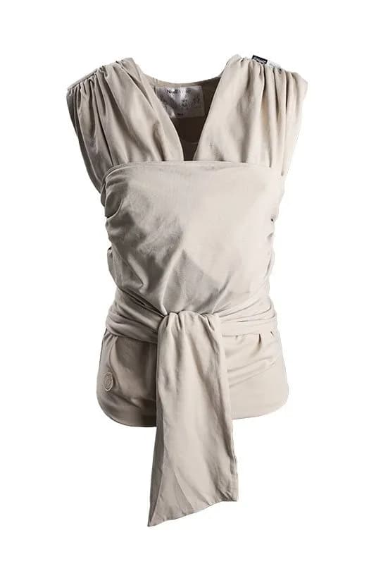 Najell wrap bärsjal powder beige, stl M