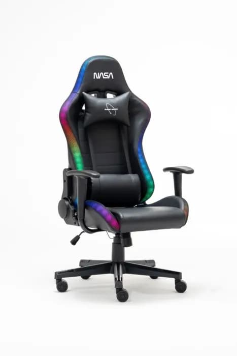 NASA Gamingstol Pioneer med LED-ljussystem
