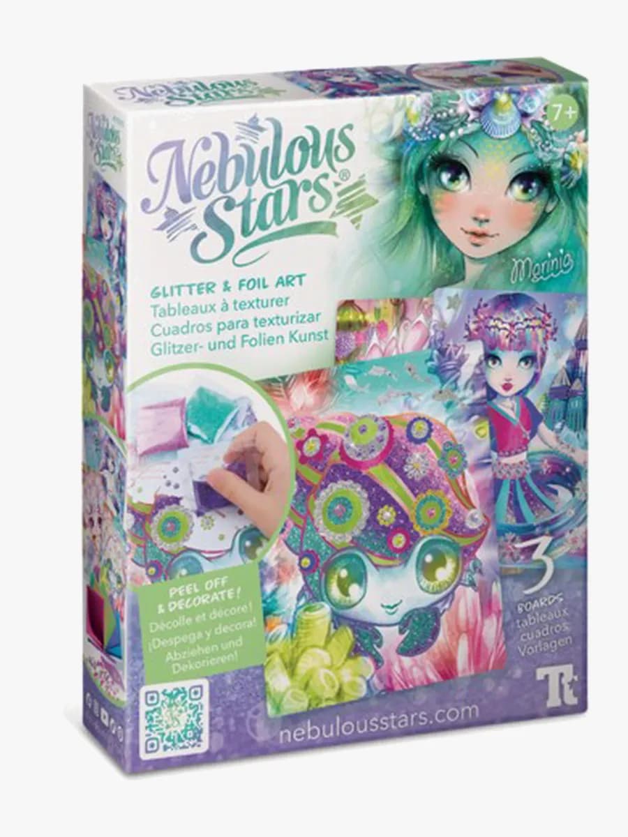 Nebulous Stars Glitter &  Foilekonst DIY-set