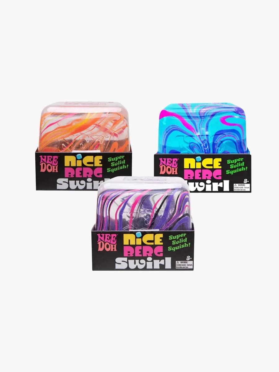 NeeDoh Niceberg Swirl Stressboll Blandad