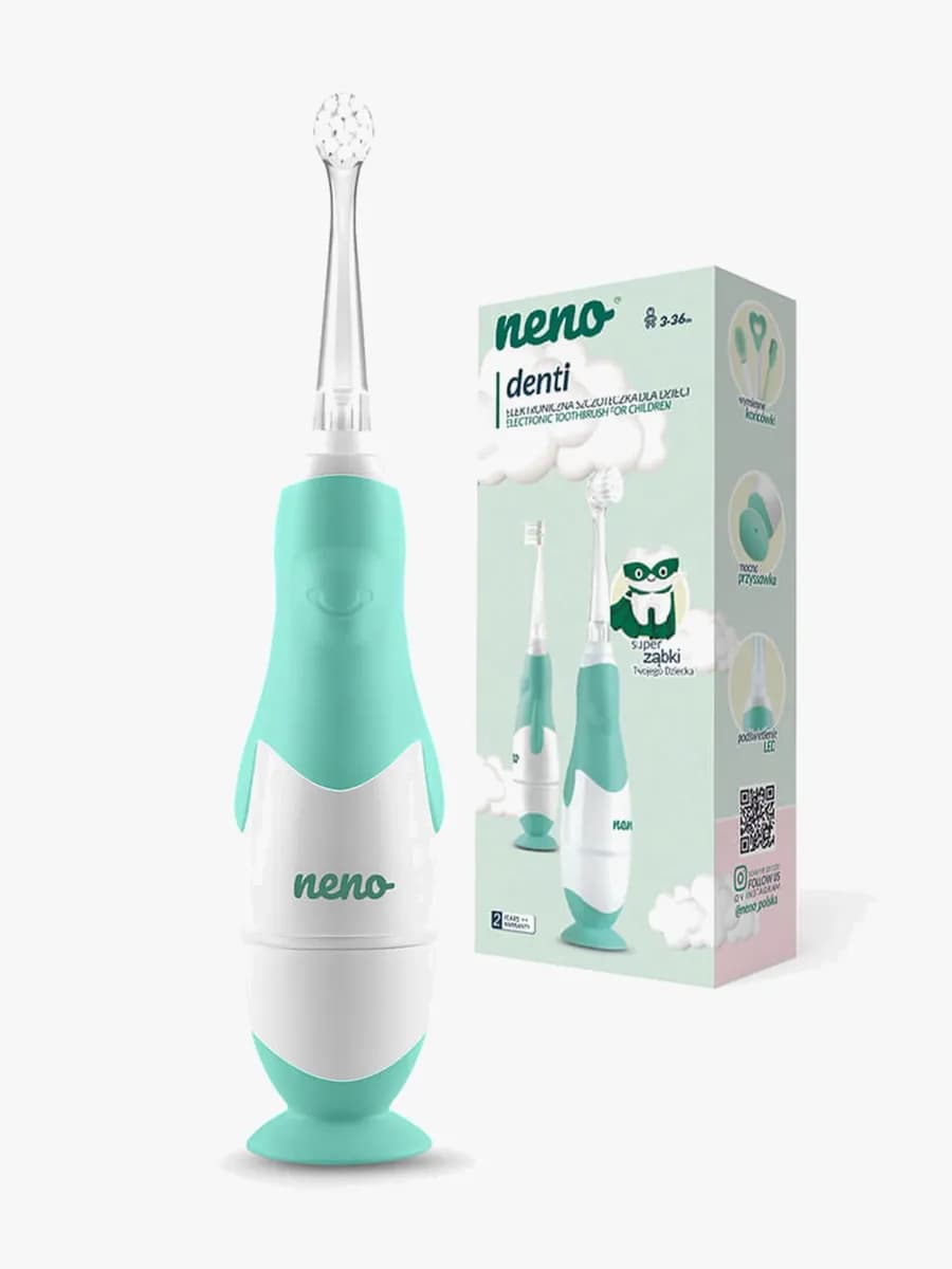 Neno eltandborste Denti 3 mån+, mintgrön