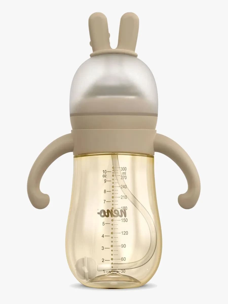NENO MIO 3-i-1 Nappflaska 300 ml, Brown
