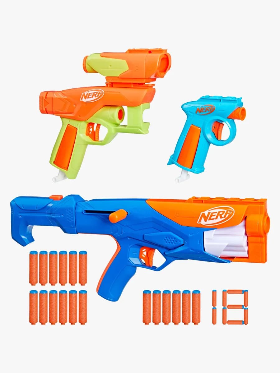NERF N Series Gear-up Pack Blasters
