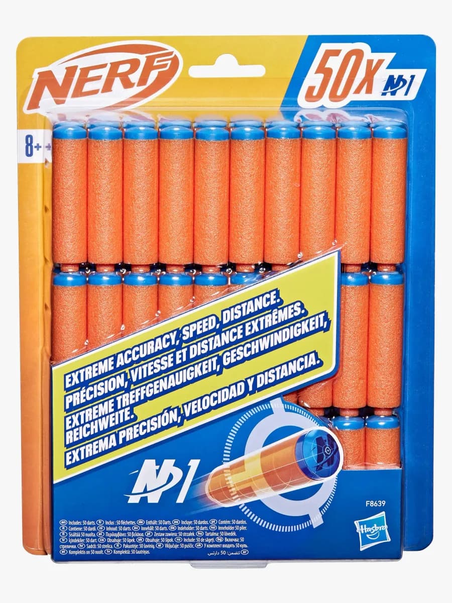 NERF N1 Pilar Påfyllningspaket 50-Pack