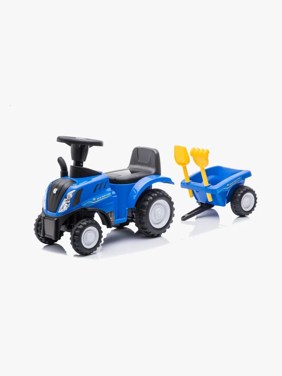 New Holland Gåbil med Släpvagn, Blå