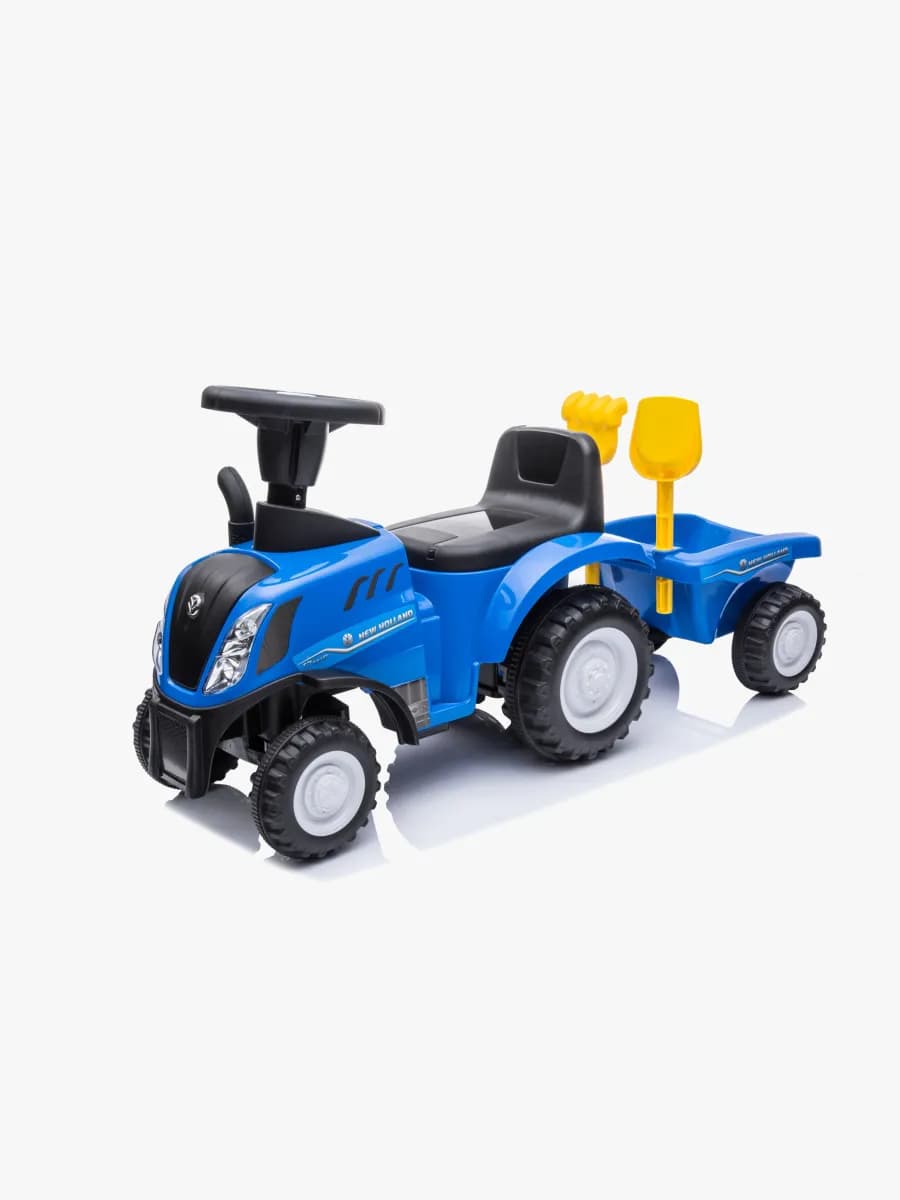 New Holland Gåbil med Släpvagn, Blå
