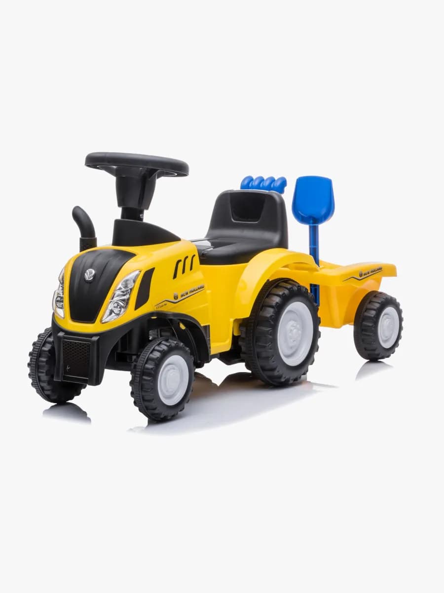 New Holland Gåbil med Släpvagn, Gul