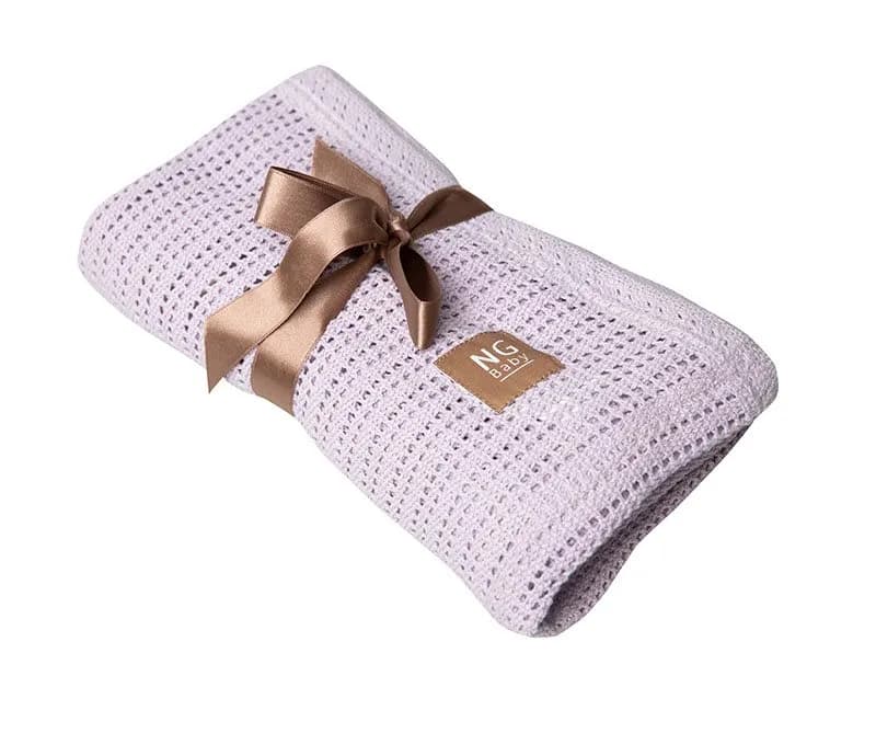 NG Baby gallerfilt stor 100 x150 cm, violet