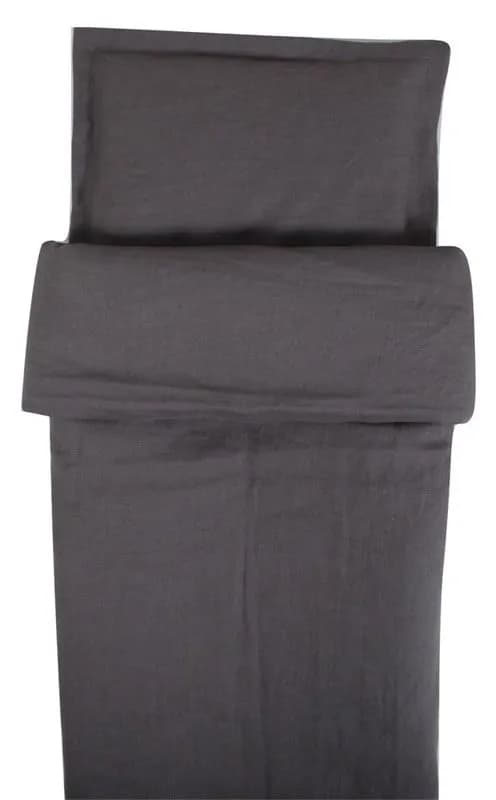 NG Baby påslakanset MOOD graphite grey, spjälsäng