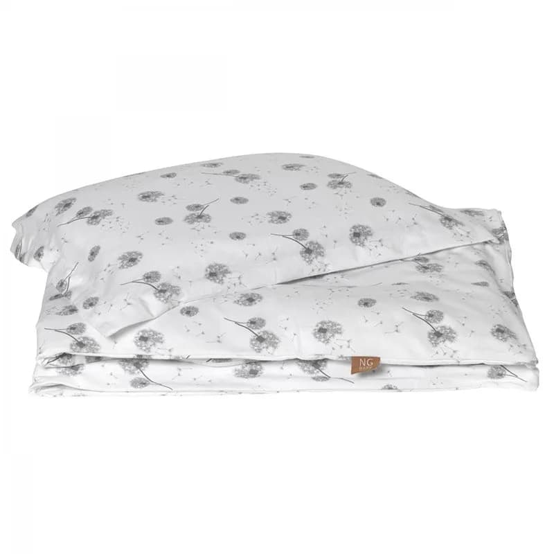 NG Baby påslakanset spjälsäng, dandelion grey