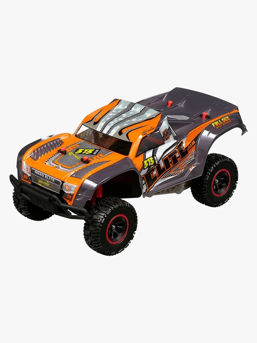 Nikko Radiostyrd Bil Elite Trucks Baja, Orange