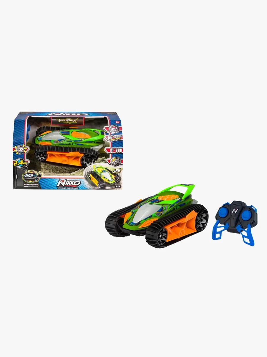 Nikko Radiostyrd Bil VelociTrax 28 cm, Grön