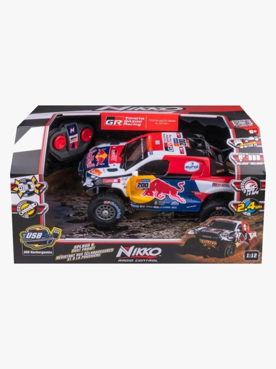 Nikko Toyota Al-Attiyah ProTrucks Radiostyrd Bil 1:12