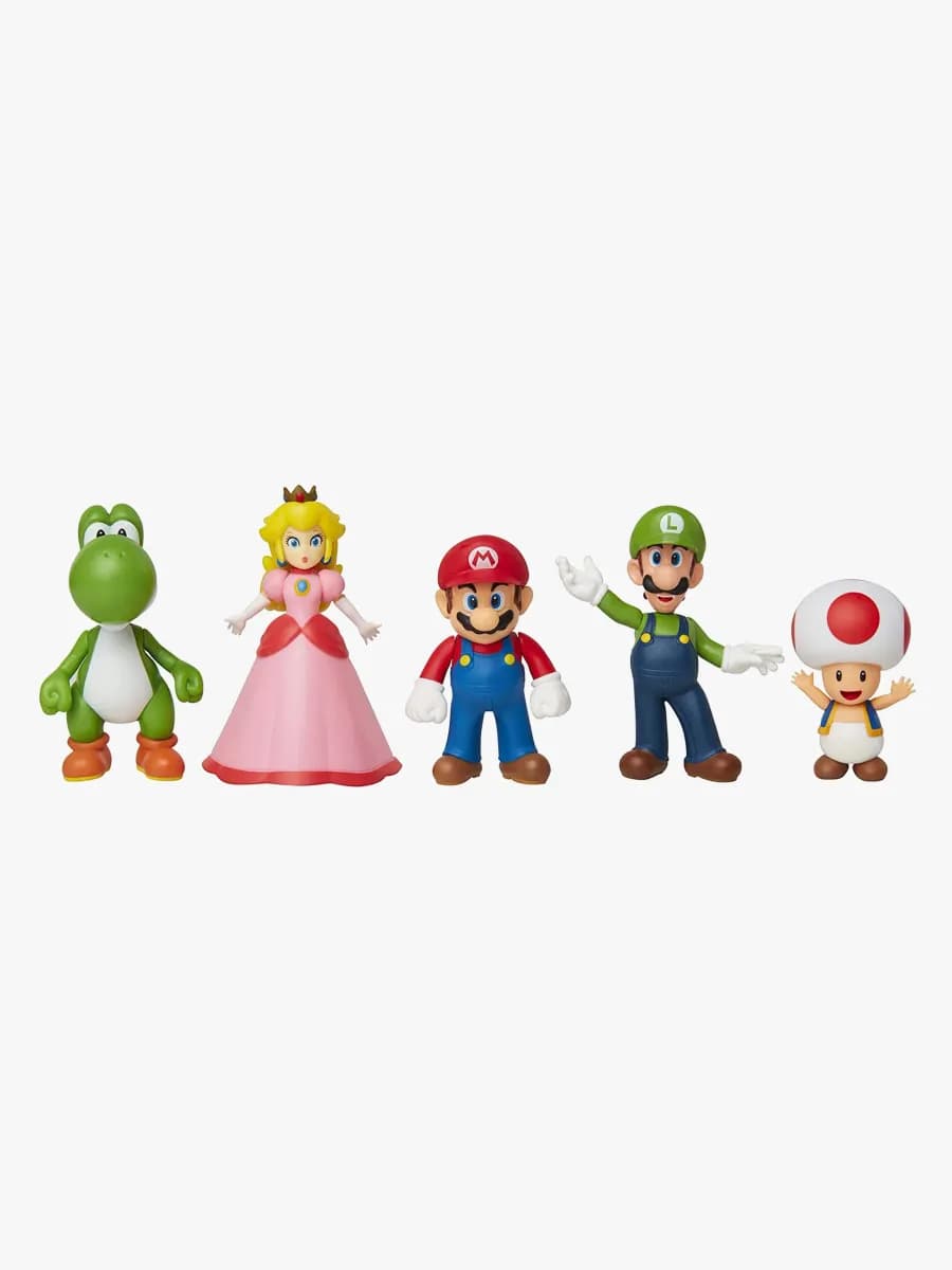 Nintendo Figurer Mario &  Friends 5-pack