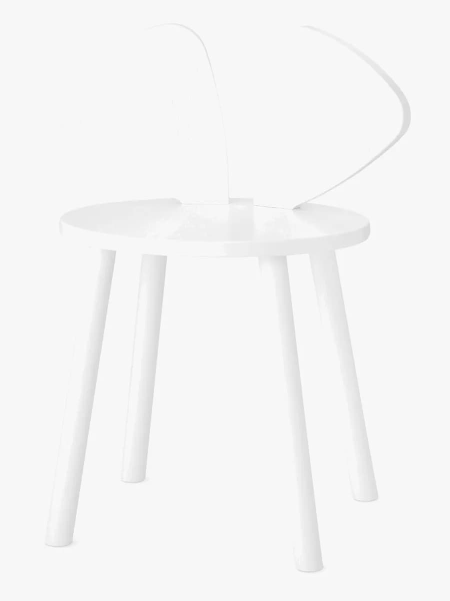 Nofred School Barnstol Mus, White