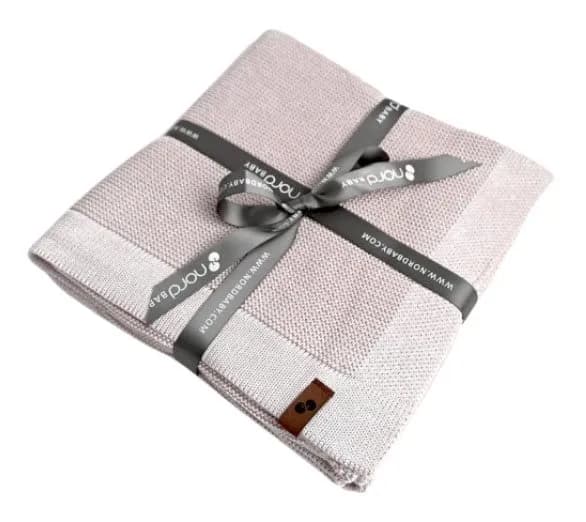 Nordbaby filt bambu 80x100 cm, peony