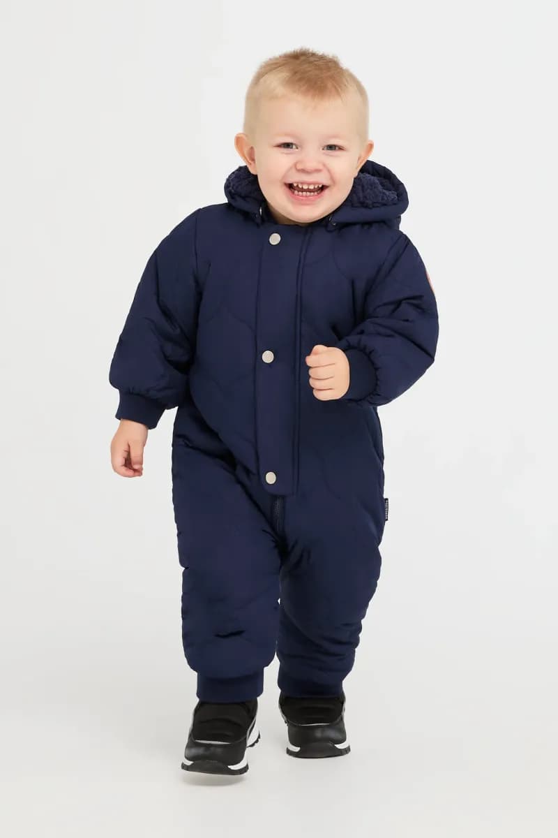 Nordbjørn Billie Babyoverall, Navy, 68
