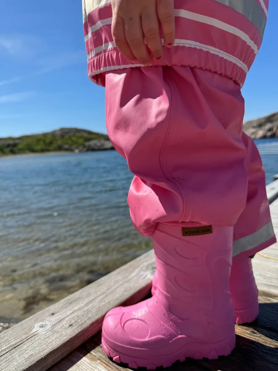 Nordbjørn Blizz Light Gummistövlar, Azalea Pink, 28 - Bäst i test