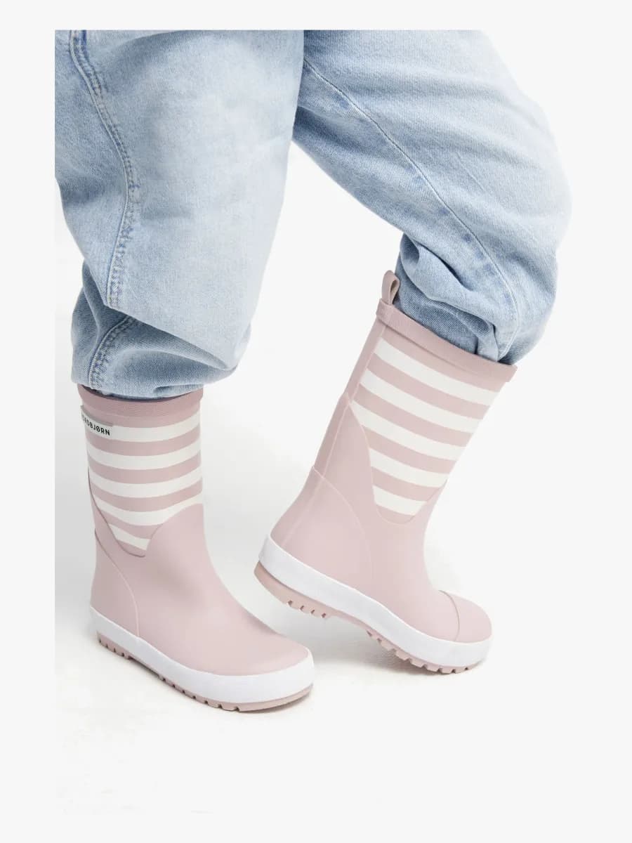 Nordbjørn Dagg Gummistövlar, Rosa/vit, 28