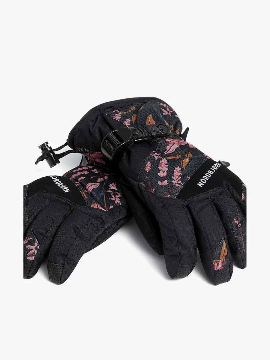 Nordbjørn Explore Jr Handskar, Dark Floral, M