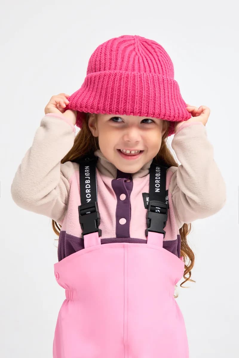 Nordbjørn Isfelt Mössa, Pink, One Size
