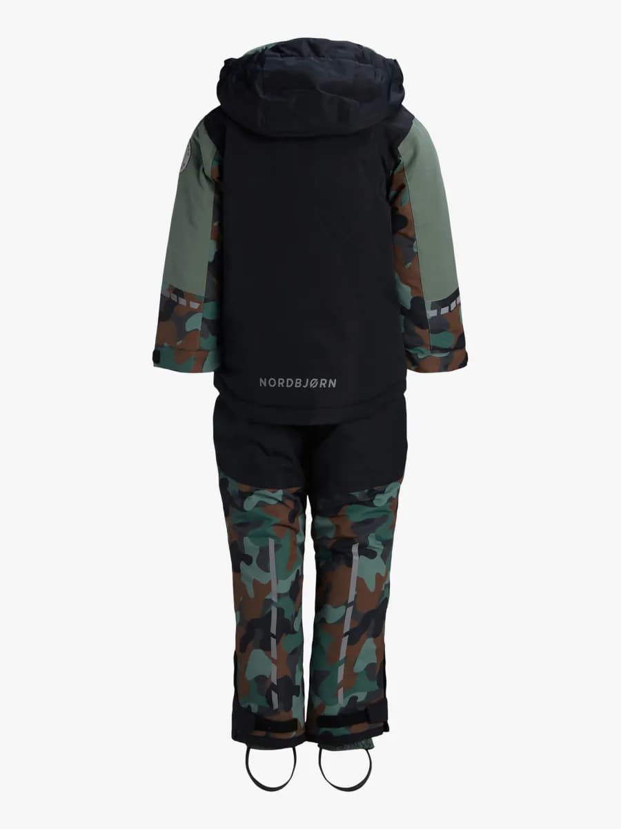Nordbjørn Lech Skidställ, Anthracite/Camo Splash Classic, 110