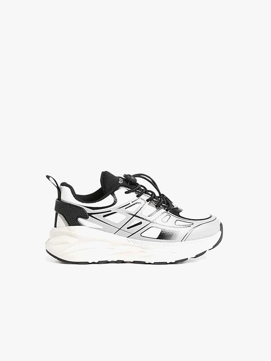 Nordbjørn Lunden WP Sneakers, Black/White, 32