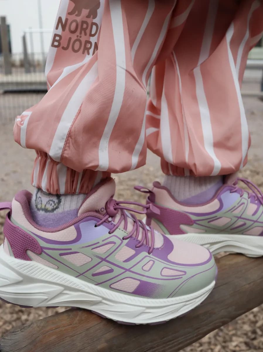 Nordbjørn Lunden WP Sneakers, Pink/Beige, 27