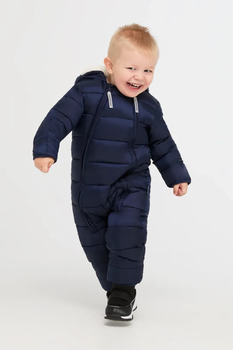 Nordbjørn Pilecub Babyoverall, Navy, Stl 86