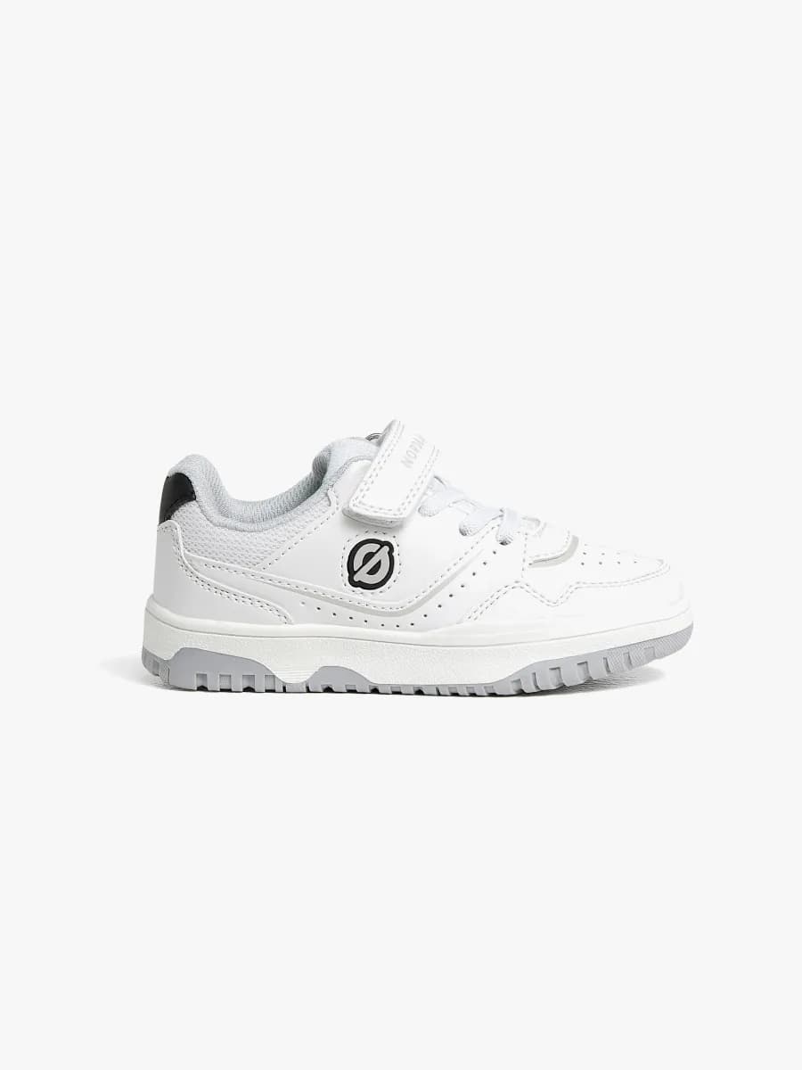 Nordbjørn Skooby Sneakers, Vit/Grå, 28