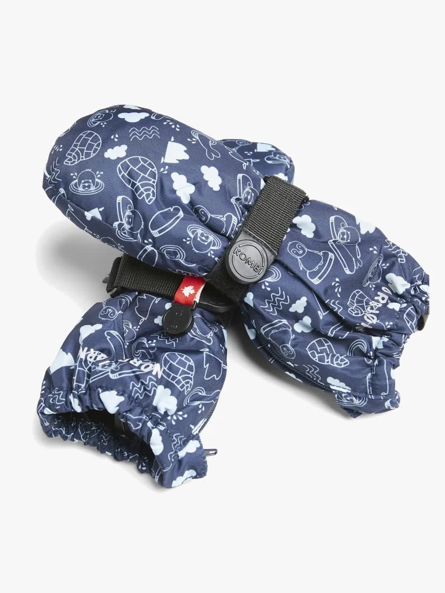 Nordbjørn Snowbird Vantar, Dark Navy Pack-Ice, S