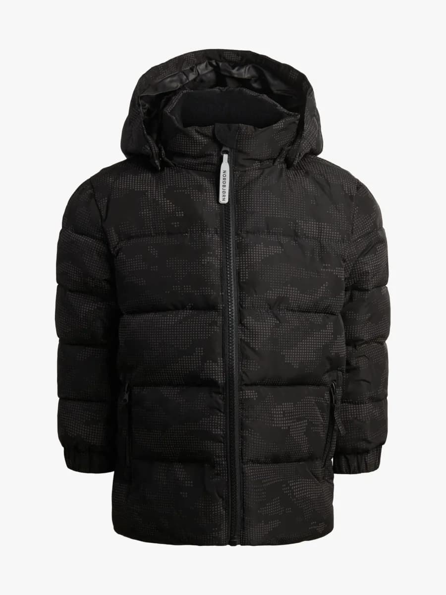 Nordbjørn Stardust Reflekterande Vinterjacka, Black, 98
