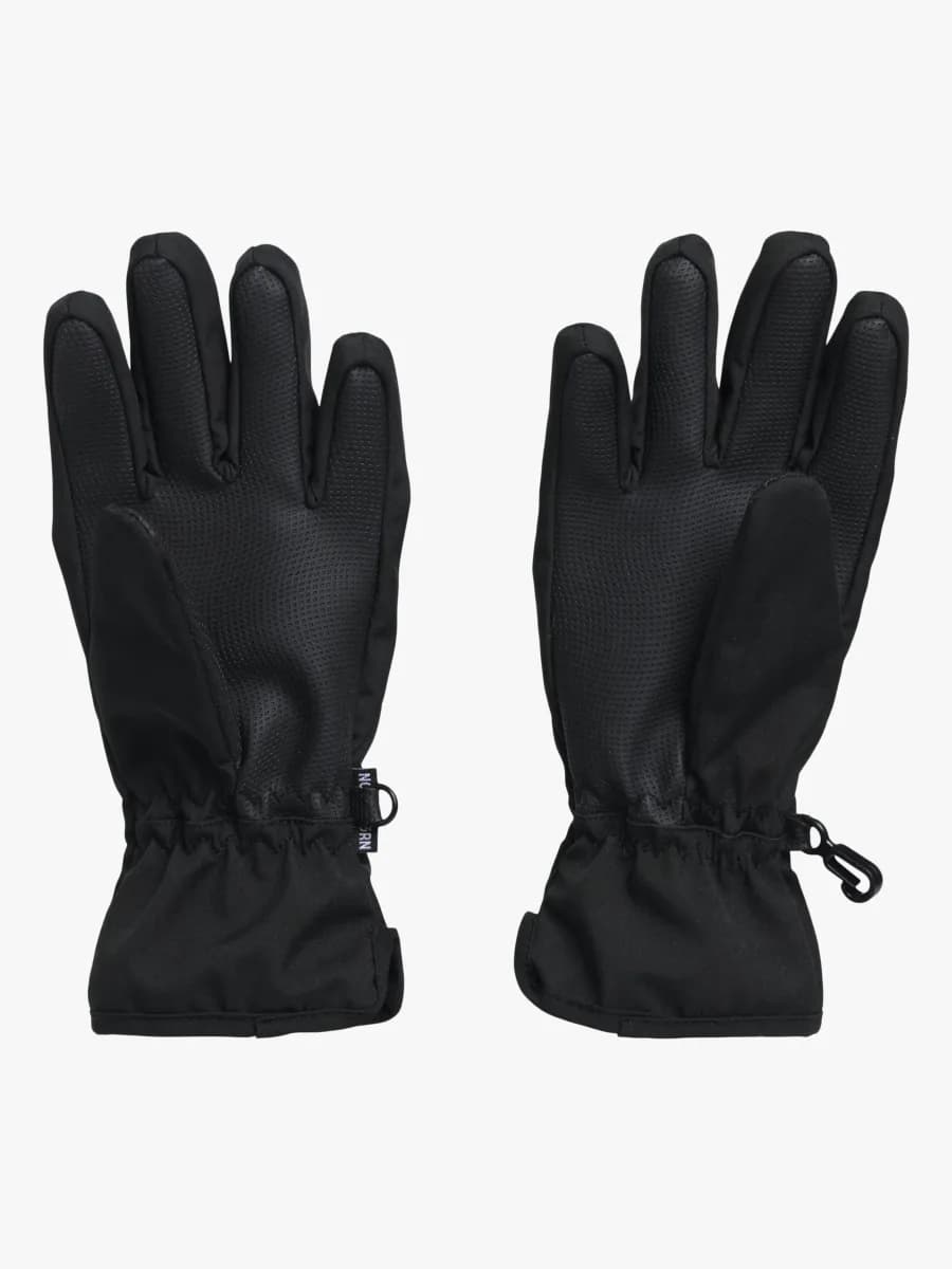 Nordbjørn Talvik Softshell Handskar, Black, 10-12 år