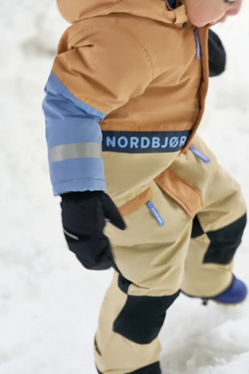 Nordbjørn Whistler Overall, Camel/White Pepper, 98-104