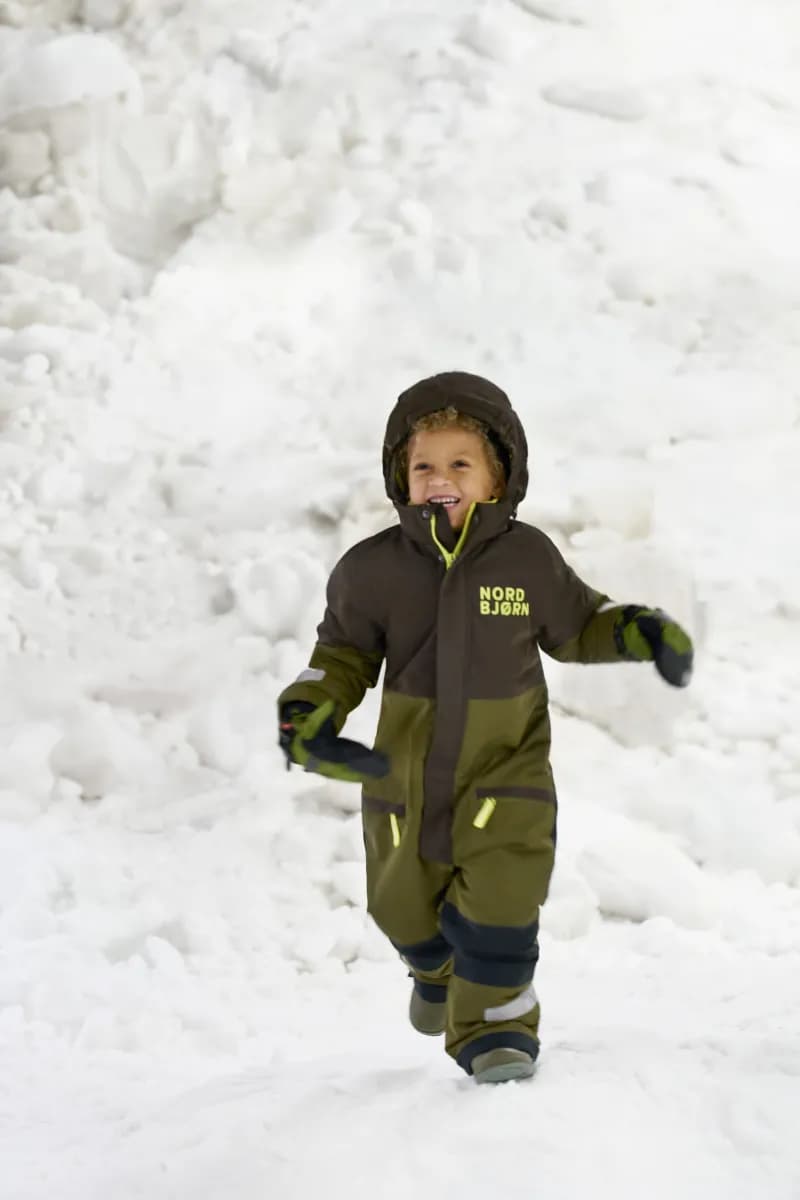 Nordbjörn Aspen Overall, Delicioso/Dark Olive, 110-116