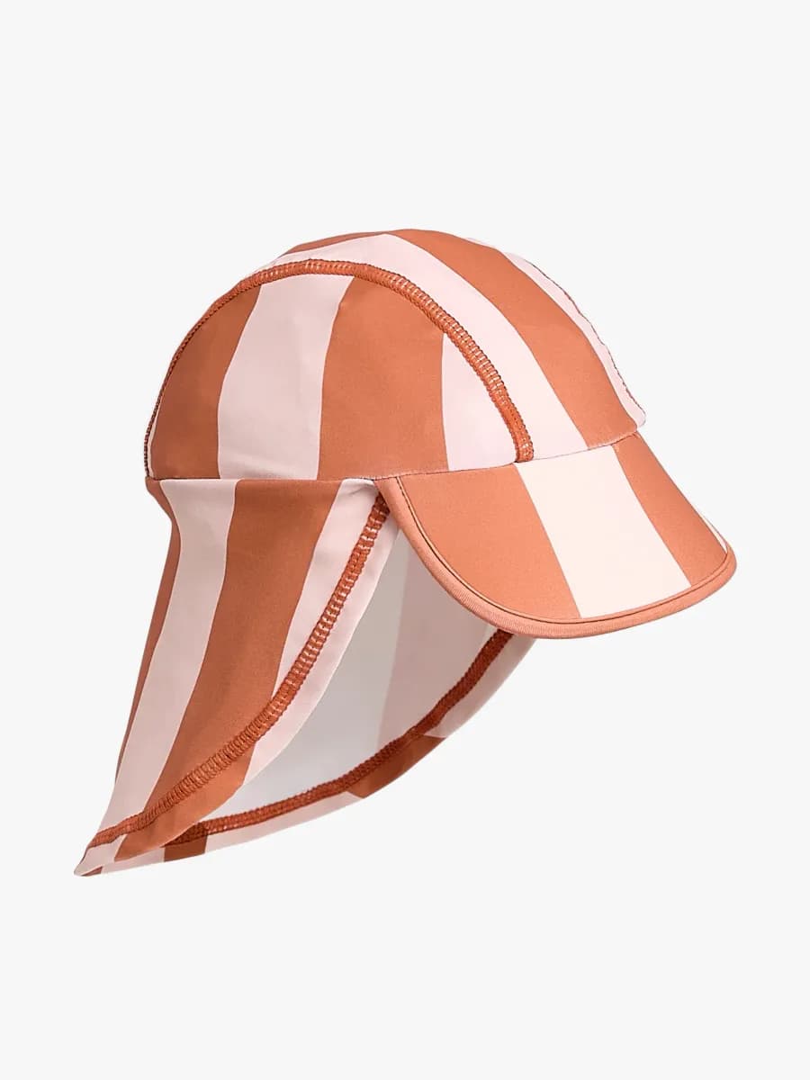Nordbjörn Fårö 2-pack UV-Hatt, Rosa Randig, 52