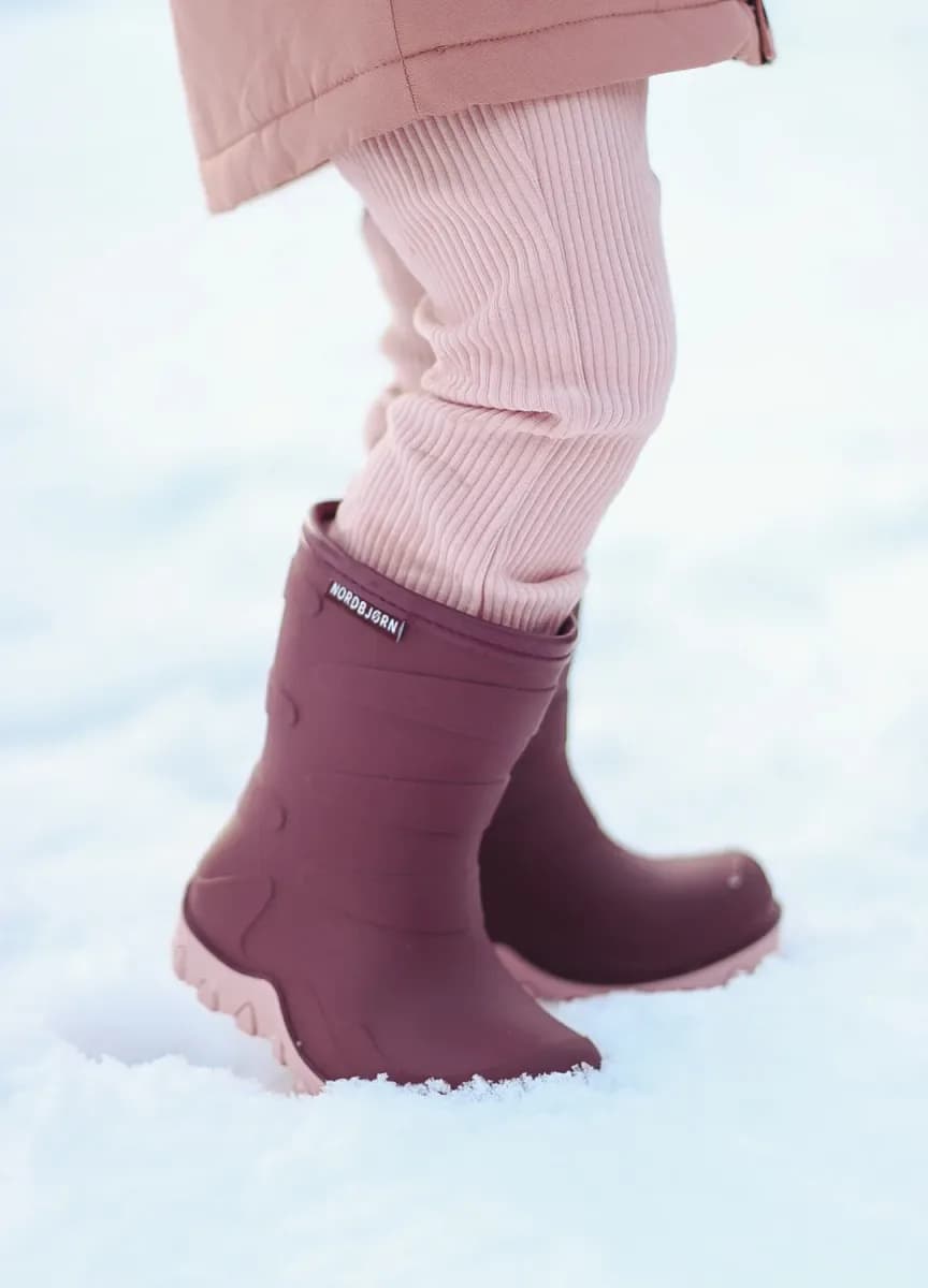 Nordbjörn Grundsund Fodrade Gummistövlar, Oxblood, 26
