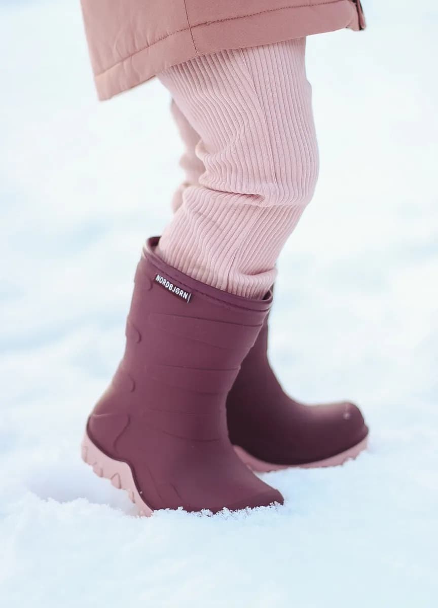 Nordbjörn Grundsund Fodrade Gummistövlar, Oxblood, 33